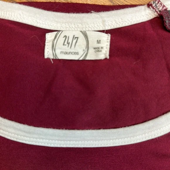 Maurice’s short sleeve 24/7 top. Size medium - Picture 4 of 4